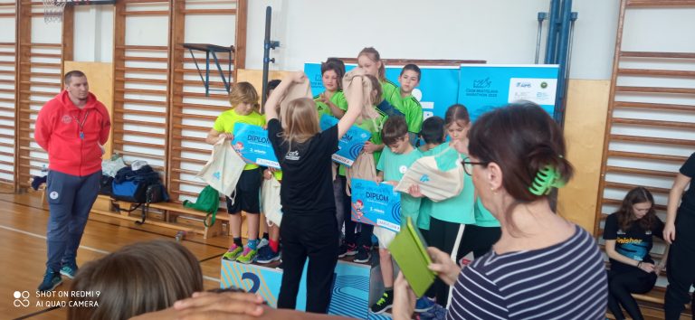 Školské maratónske hry – 3. miesto v atletickej súťaži