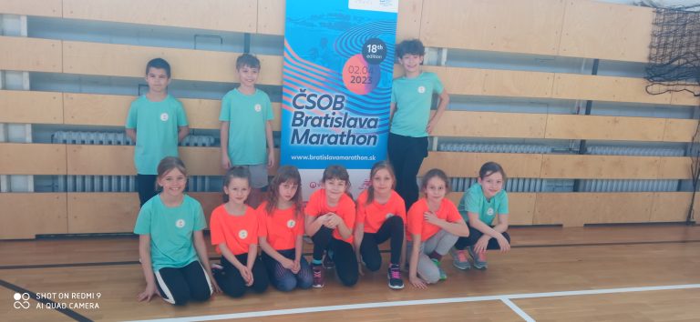 Školské maratónske hry – 3. miesto v atletickej súťaži
