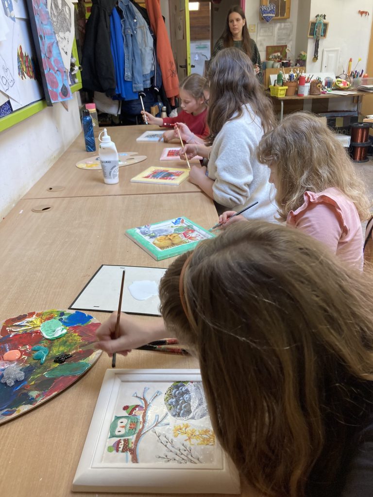 Alternatívna výtvarná výchova v CVČ