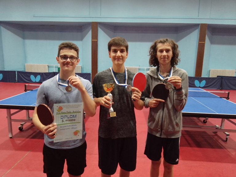 Bronzové medaily v krajskom kole