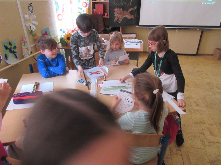 Návšteva Sovičiek v škole počas DOD