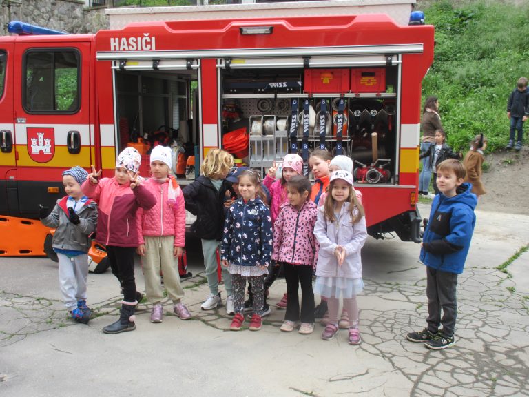 Ukážka práce hasičov