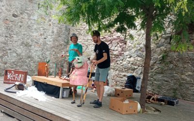 Divadlo Morgonrock Lovec plastov Zero Waste