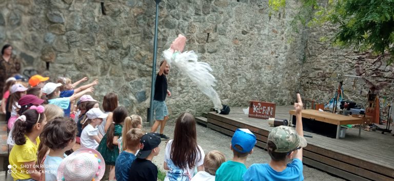 Divadlo Morgonrock Lovec plastov Zero Waste