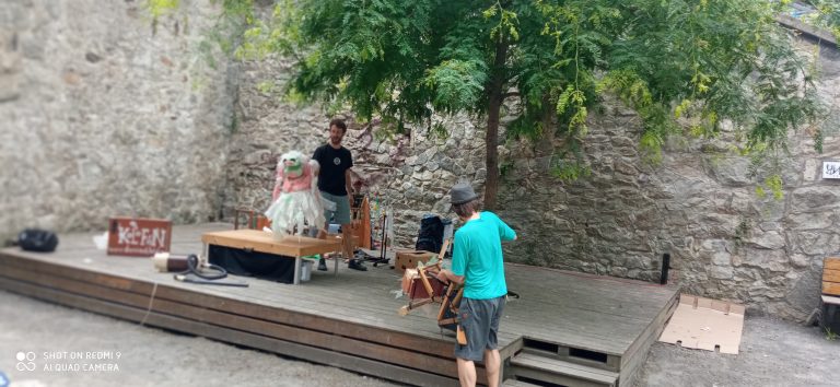 Divadlo Morgonrock Lovec plastov Zero Waste