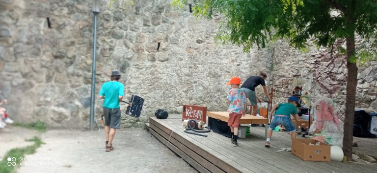 Divadlo Morgonrock Lovec plastov Zero Waste