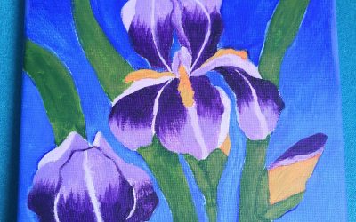 Maľba na plátno v 7. ročníku