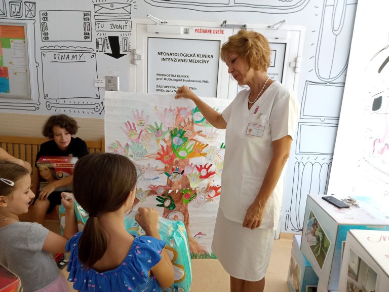 Výťažok z detskej burzy venovaný predčasniatkam