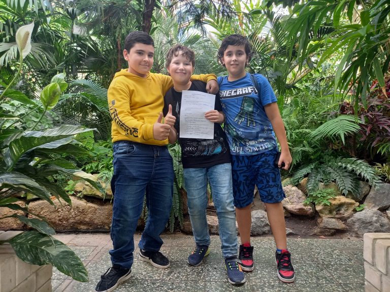 Zážitková hodina techniky v Botanickej záhrade UK