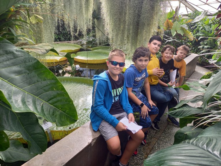 Zážitková hodina techniky v Botanickej záhrade UK