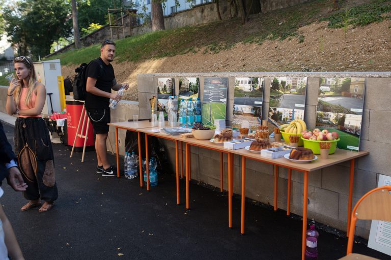Slávnostné otvorenie zrenovovaného školského dvora