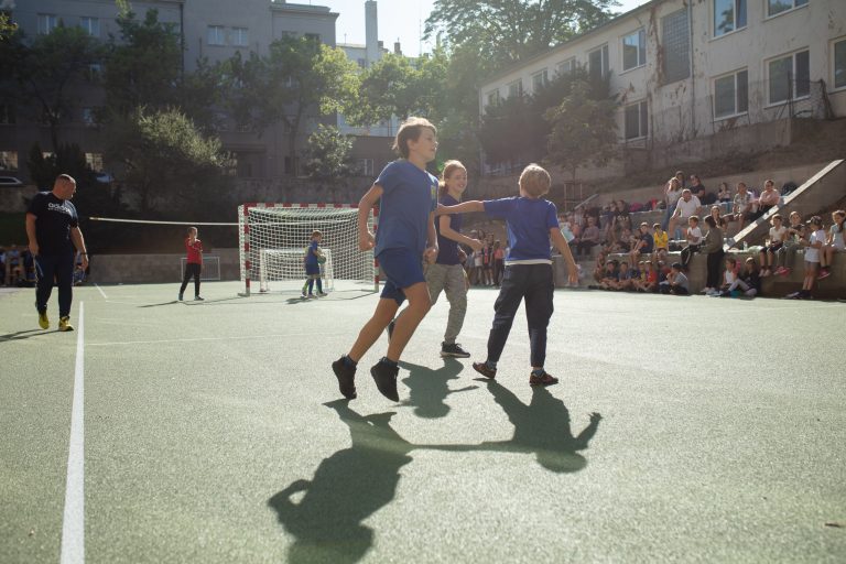 Slávnostné otvorenie zrenovovaného školského dvora