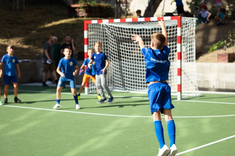 Slávnostné otvorenie zrenovovaného školského dvora