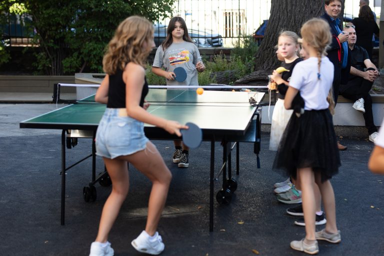 Slávnostné otvorenie zrenovovaného školského dvora