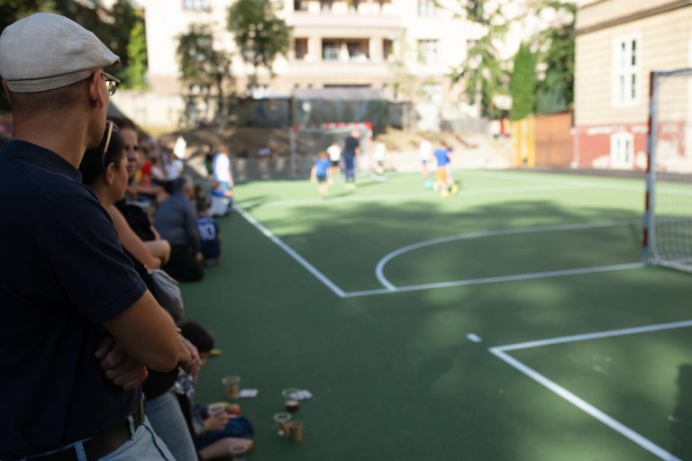 Slávnostné otvorenie zrenovovaného školského dvora