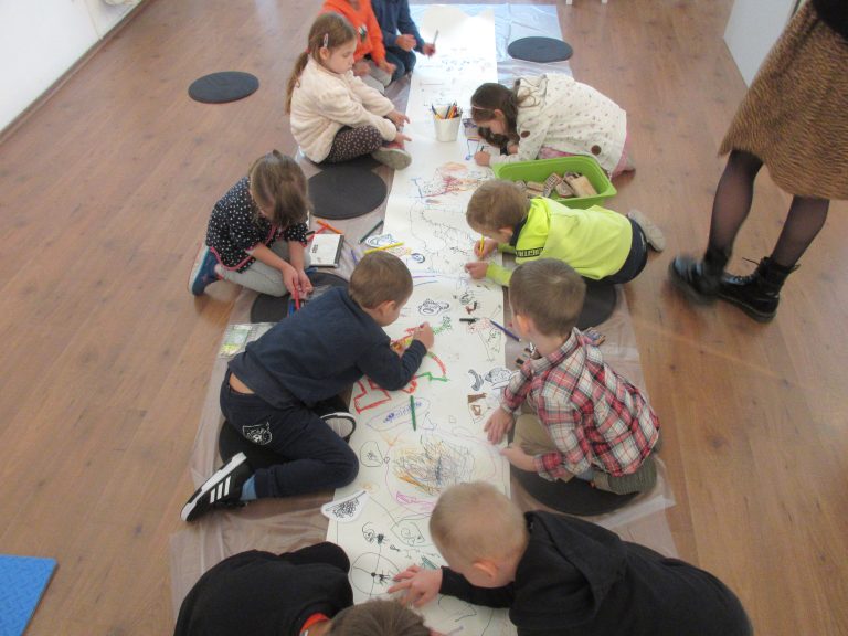 Sovičky na workshope Nakresli si Cipára v Univerzitnej knižnici