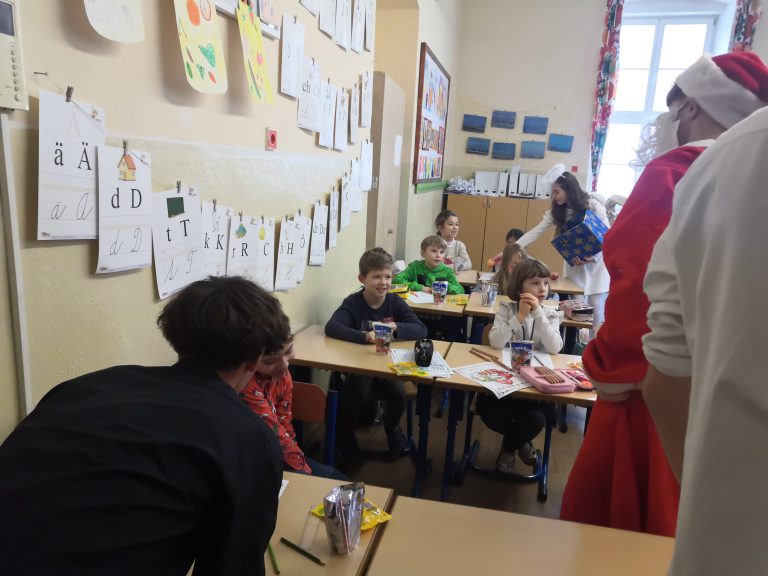 Mikuláš v našej škole