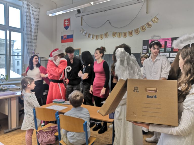 Mikuláš v našej škole