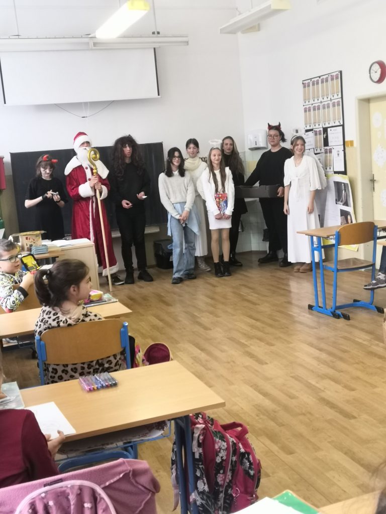 Mikuláš v našej škole