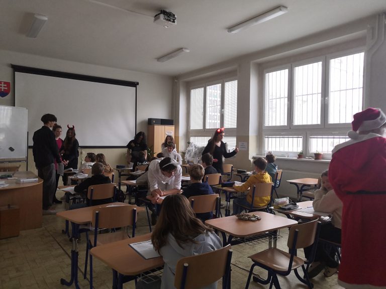Mikuláš v našej škole