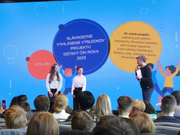 Vyhodnotenie projektu Detský čin roka