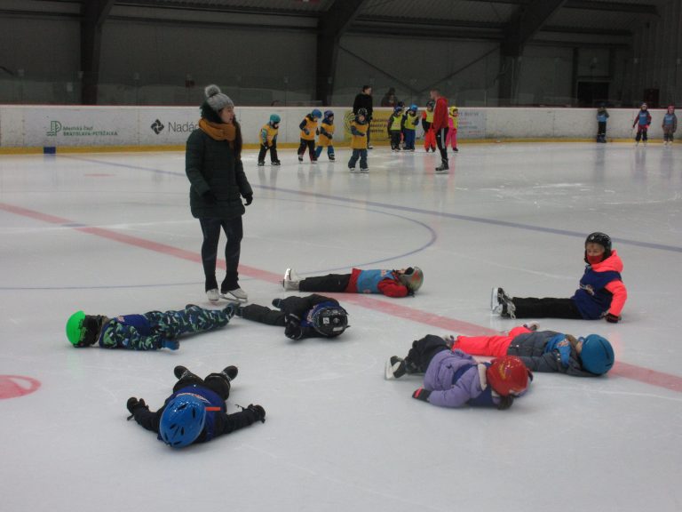 Sovičky na korčuliarskom výcviku