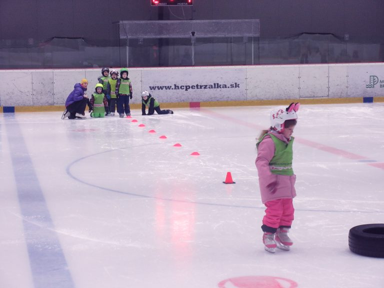 Sovičky na korčuliarskom výcviku