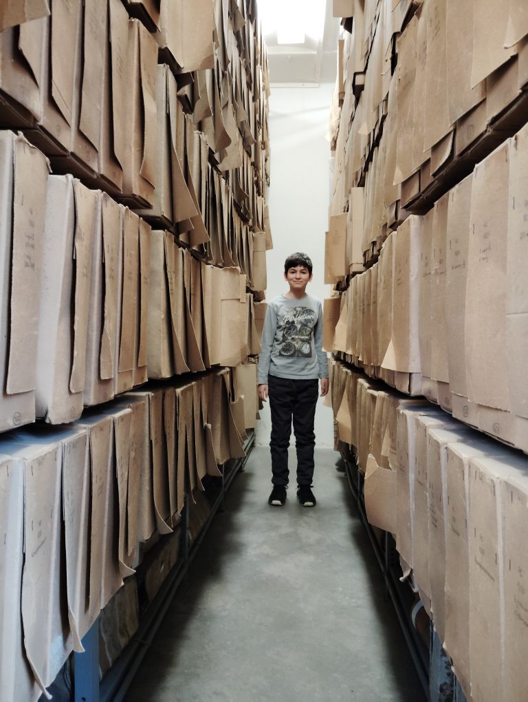 Piataci v štátnom archíve