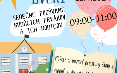 DEŇ OTVORENÝCH DVERÍ