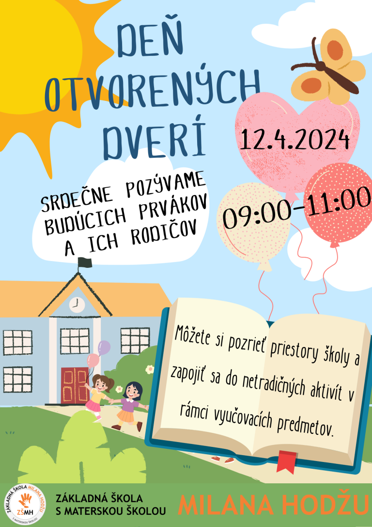 DEŇ OTVORENÝCH DVERÍ