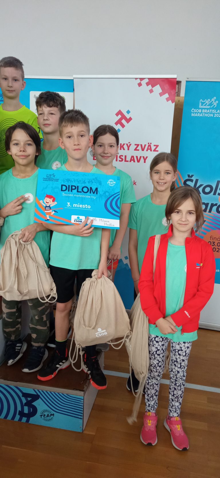 Školské maratónske hry – 3. miesto