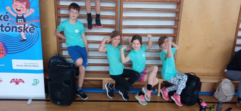 Školské maratónske hry – 3. miesto
