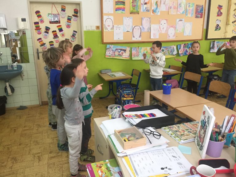 Návšteva Sovičiek v 1. A a 1. B triede