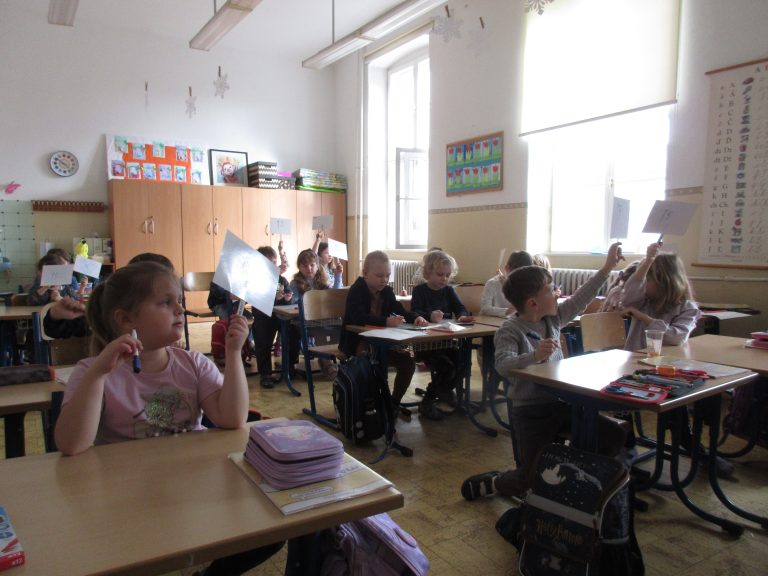 Návšteva Sovičiek v 1. A a 1. B triede