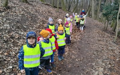 Škôlkari na vychádzke do Horského parku