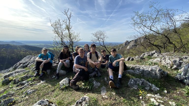 S turistickým krúžkom Plaveckým krasom 2