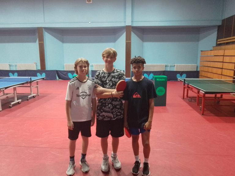 Výborné umiestnenie v krajskom kole stolného tenisu