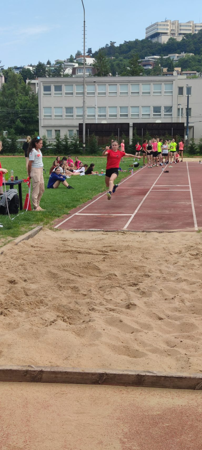 Bronzová priečka v krajskom kole atletickej súťaže