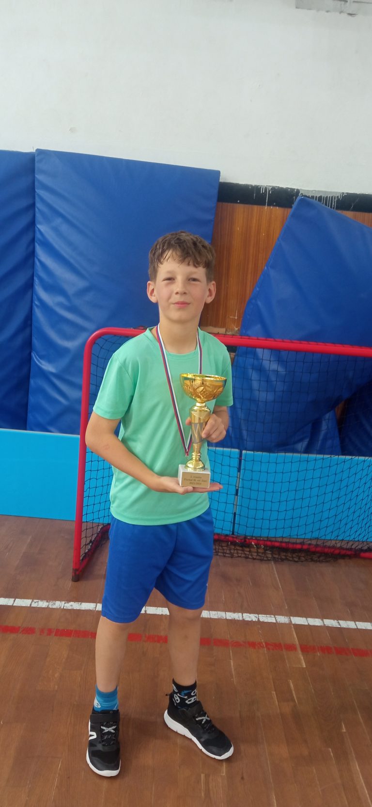 2. miesto mladších žiakov  – Staromestská liga vo florbale