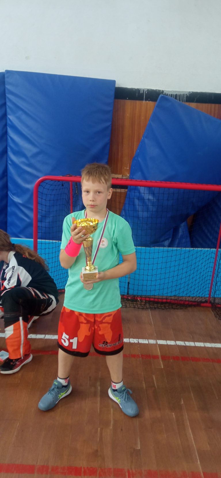 2. miesto mladších žiakov  – Staromestská liga vo florbale