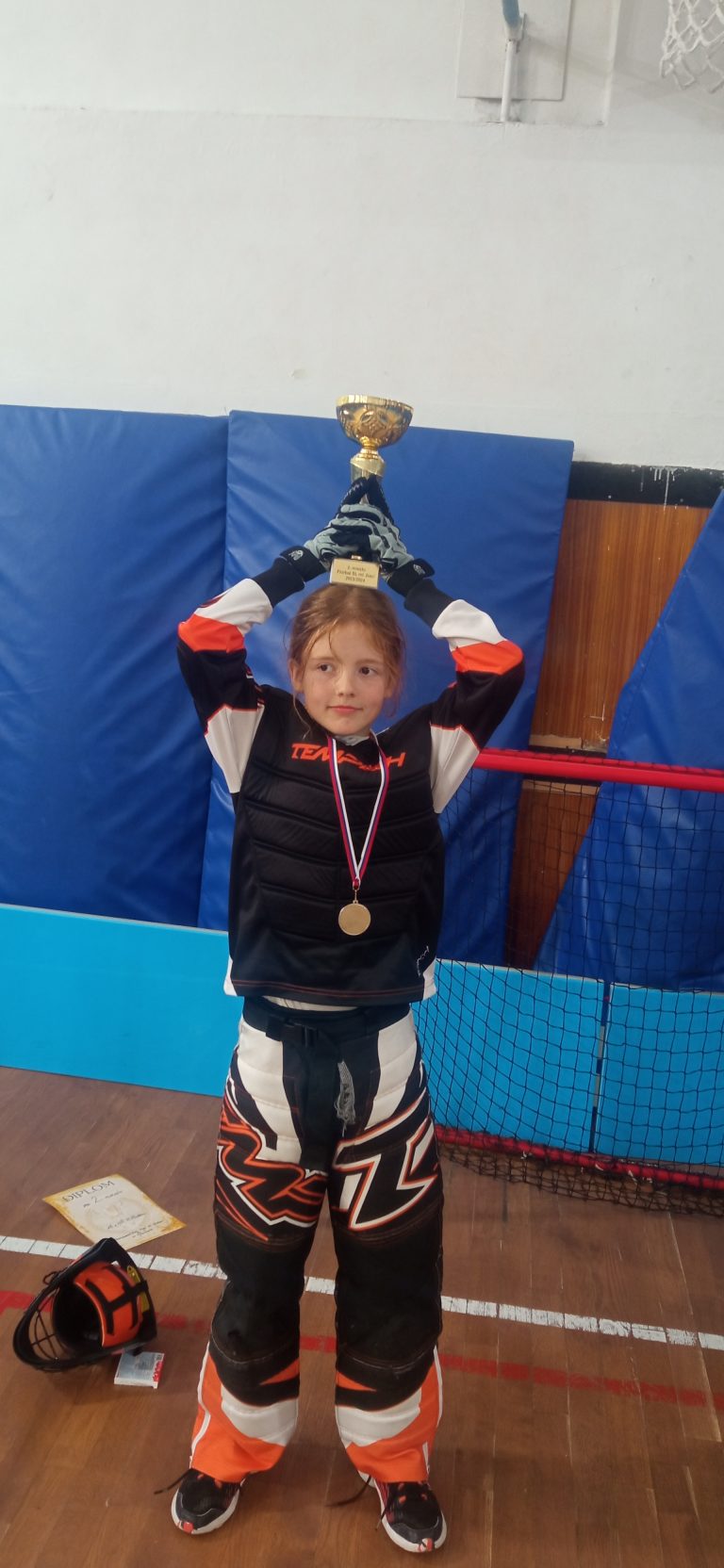 2. miesto mladších žiakov  – Staromestská liga vo florbale