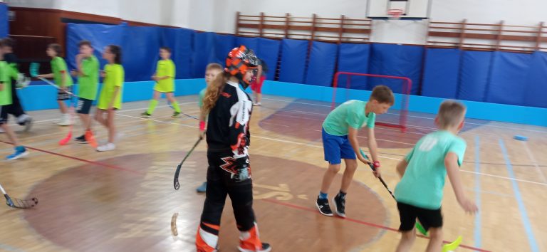 2. miesto mladších žiakov  – Staromestská liga vo florbale