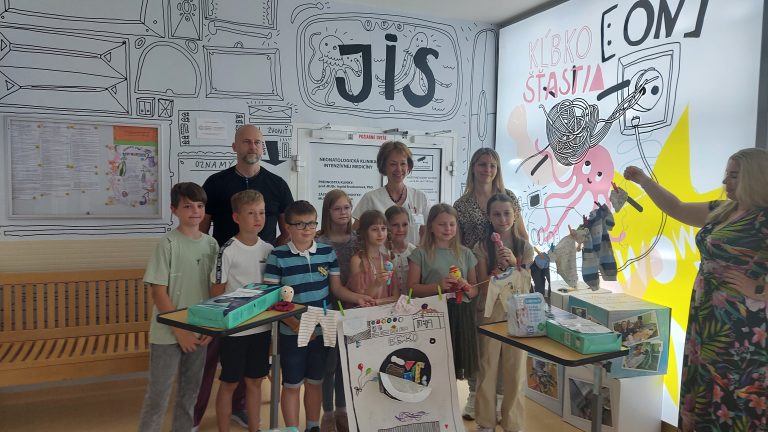 Veľká pomoc malých detí pre tých najmenších