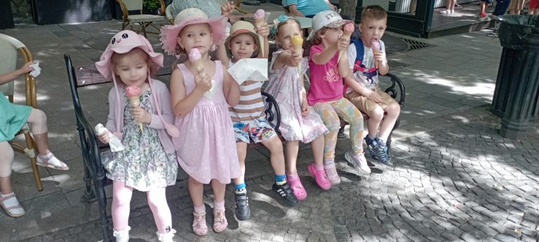 Škôlkari na zmrzline