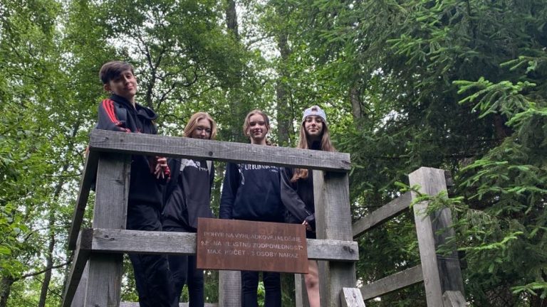 S turistickým krúžkom vo Vysokých Tatrách