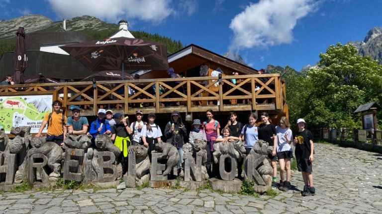 S turistickým krúžkom vo Vysokých Tatrách