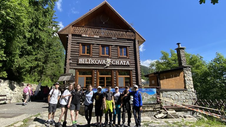 S turistickým krúžkom vo Vysokých Tatrách