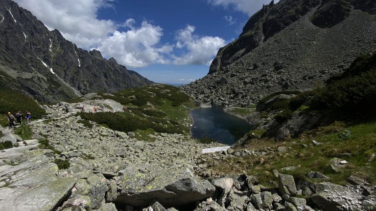 S turistickým krúžkom vo Vysokých Tatrách