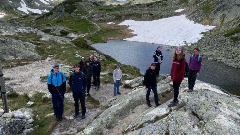 S turistickým krúžkom vo Vysokých Tatrách