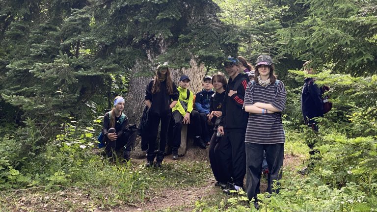 S turistickým krúžkom vo Vysokých Tatrách